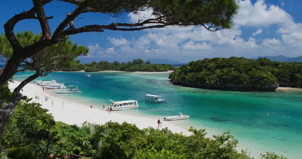 Ishigaki Japan October 2018 Kabira Bay Ishigaki Island Japan — стокове фото