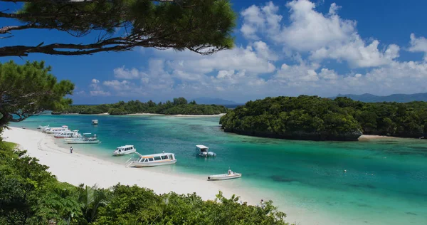 Ishigaki Japonya Ekim 2018 Kabira Bay Ishigaki Adası — Stok fotoğraf