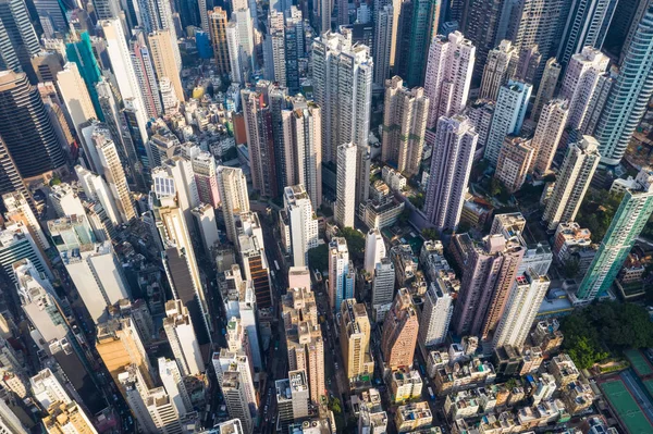 Sheung Wan Χονγκ Κονγκ Οκτωβρίου 2018 Hong Kong City — Φωτογραφία Αρχείου