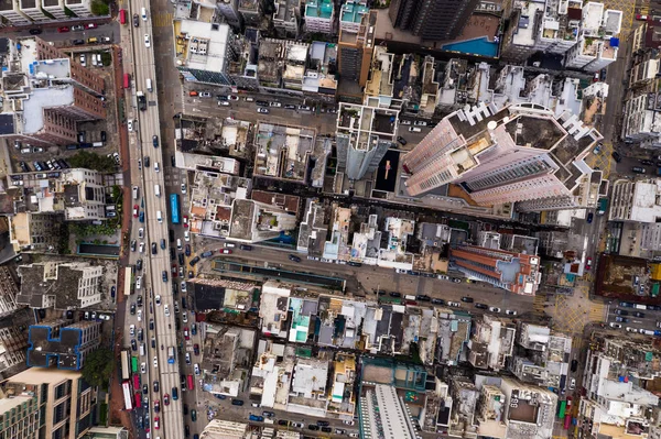 九龍シティ 2018 香港市街の平面図 — ストック写真