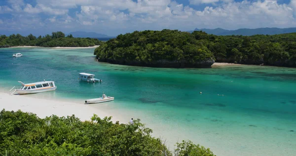 Kabira Bay Ishigaki Island Japonsku — Stock fotografie