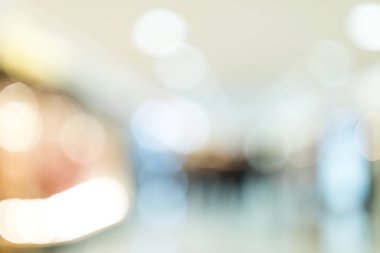 Alışveriş Merkezi görünümünü bokeh