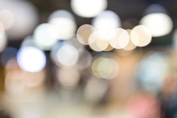 Bokeh View Shopping Center — Stock Photo, Image