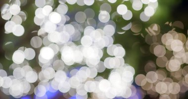 Bokeh Noel ışık 