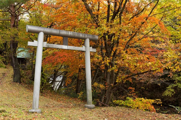 Templo Japonés Temporada Otoño Durante Día — Foto de Stock