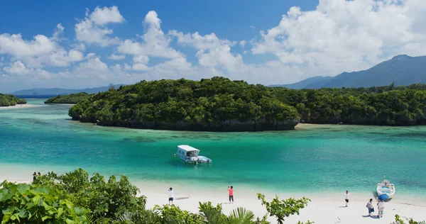 Ishigaki Japon Octobre 2018 Baie Kabira Dans Île Ishigaki Japon — Photo