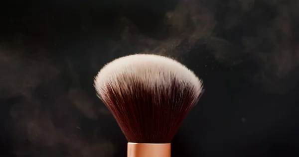 Two Make up brush with powder