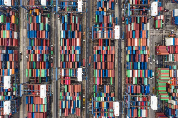 Kwai Tsing Hong Kong October 2018 Kwai Tsing Container Terminals — Stock Photo, Image