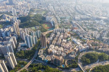 Kowloon, Hong Kong 28 Ekim 2018 - Hong Kong kowloon tarafı