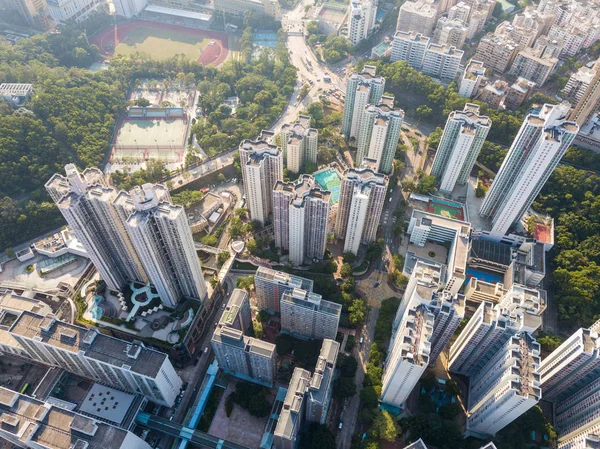 Wong Tai Sin Hongkong November 2017 Hongkongs Bostadsområde — Stockfoto