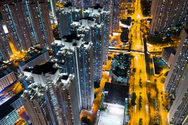 2018年10月27日 香港城市夜景 — 图库照片