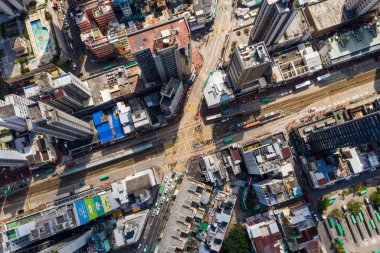 Yuen uzun, Hong Kong, 21 Ekim 2018:-Hong Kong yerleşim bölgesi