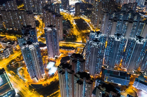 Tin Shui Wai Hong Kong November 2018 Hong Kong Stad — Stockfoto