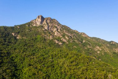 Hong Kong 'daki Lion Rock Dağı.