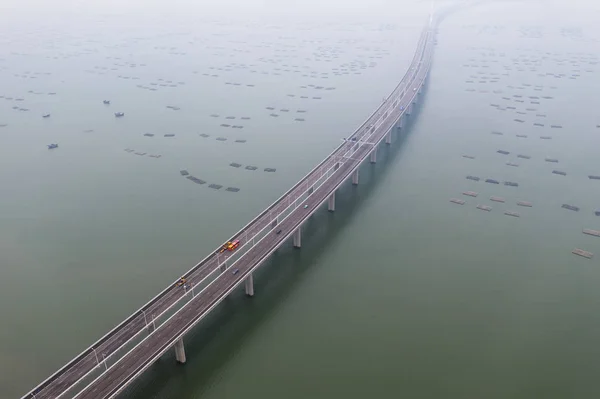 Shenzhen Chine Novembre 2018 Shenzhen Bay Bridge — Photo