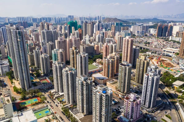 Yuen Long Hong Kong Outubro 2018 Cidade Hong Kong — Fotografia de Stock