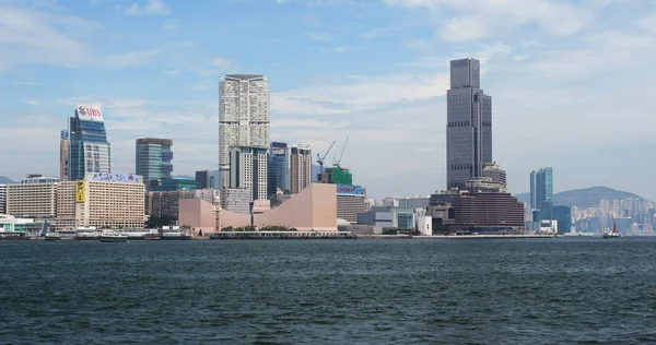 Victoria Harbor Hong Kong Novembre 2018 Hong Kong Downtown — Foto Stock