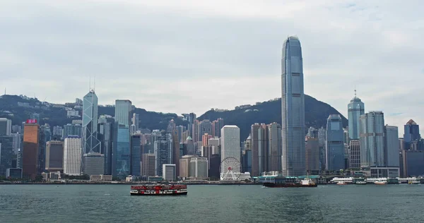 Puerto Victoria Hong Kong Noviembre 2018 Paisaje Hong Kong —  Fotos de Stock