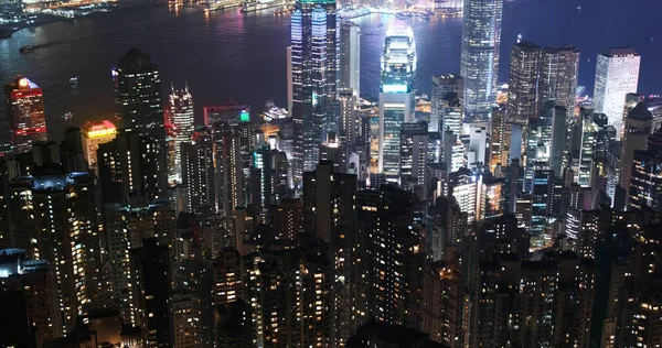 Victoria Gipfel Hongkong November 2018 Skyline Von Hongkong — Stockfoto
