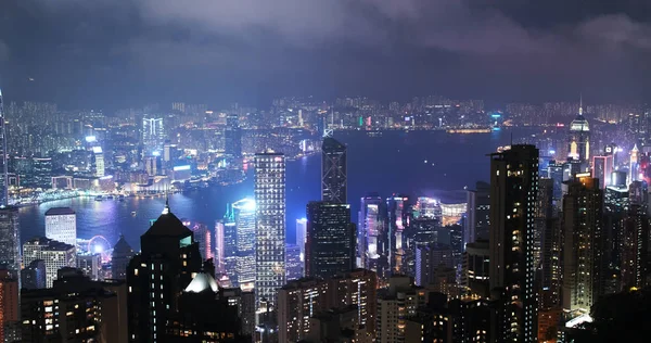 Victoria Peak Hong Kong Noviembre 2018 Ciudad Hong Kong — Foto de Stock