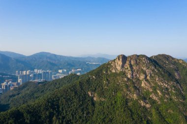 Hong Kong 'daki Lion Rock Dağı.