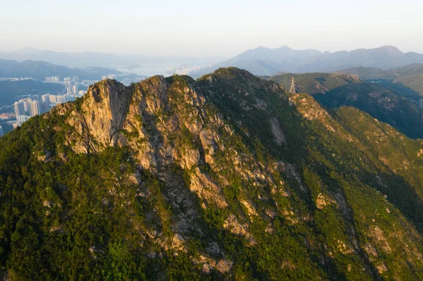 Lion Rock Mountain Hongkong — Stockfoto