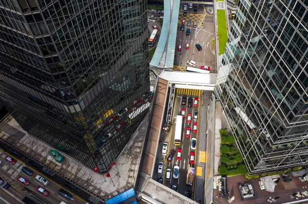 Central Hong Kong Noviembre 2018 Hong Kong Business District — Foto de Stock