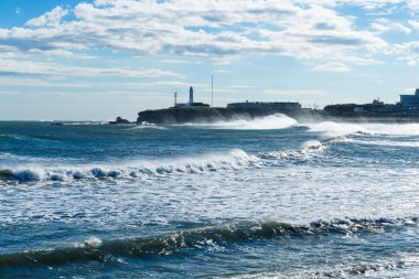 Japonya'da Kamakura ada görünümü