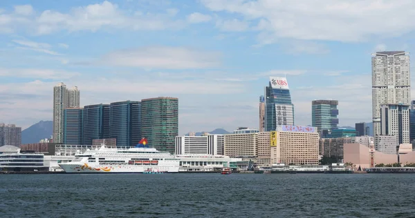 Victoria Harbor Hong Kong Novembre 2018 Hong Kong Victoria Harbor — Foto Stock