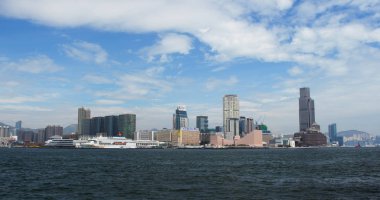 Tsim Sha Tsui, Hong Kong - 04 Kasım, 2018: Hong Kong şehir