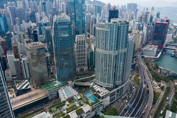 Central Hong Kong November 2018 Hong Kong Business District — Stock Photo, Image