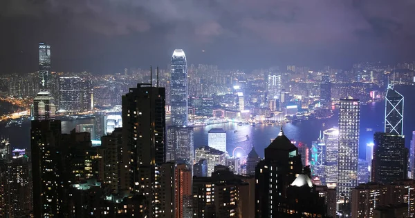 Victoria Peak Hong Kong November 2018 Hong Kong Stad — Stockfoto