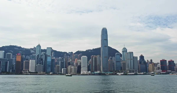 Victoria Harbor Hongkong November 2018 Stadt Hongkong — Stockfoto