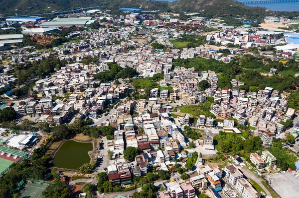 Tin Shui Wai Hong Kong November 2018 Hong Kong Village — Stockfoto