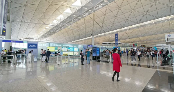 Chek Lap Kok Hong Kong Novembro 2018 Aeroporto Internacional Hong — Fotografia de Stock