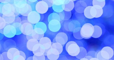 mavi ışık bokeh arka plan