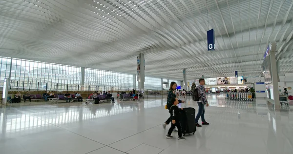 Chek Lap Jalá Hong Kong Noviembre 2018 Aeropuerto Internacional Hong — Foto de Stock