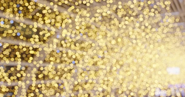 Blur Golden Shiny Decoration — Stock Photo, Image