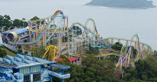 Lei Chau Hong Kong Diciembre 2018 Hong Kong Ocean Park — Foto de Stock