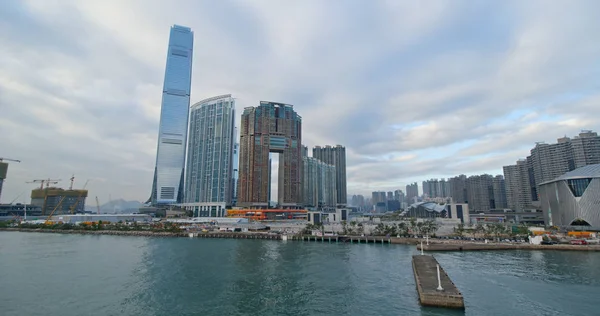 Tsim Sha Tsui Hong Kong Dezember 2018 Victoria Harbour — Stockfoto