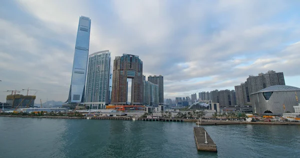Tsim Sha Tsui Hong Kong December 2018 Victoria Harbor — Stock Photo, Image