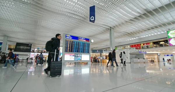 Chek lap kok, Hong Kong - 24 Kasım 2018: Hong Kong uluslararası havaalanı 