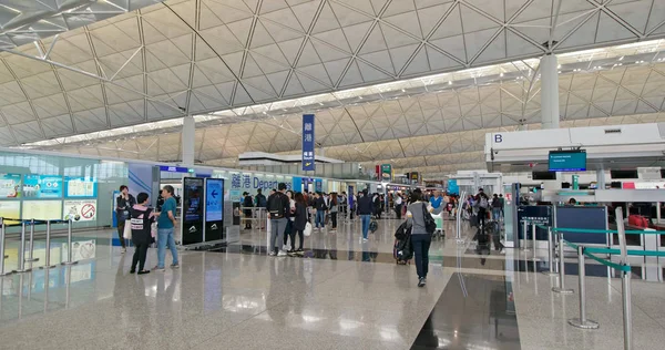 Chek Lap Kok Hongkong Listopad 2018 Hong Kong Mezinárodní Letiště — Stock fotografie