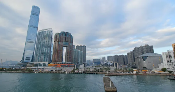 Tsim Sha Tsui Hong Kong December 2018 Victoria Harbor — Stock Fotó