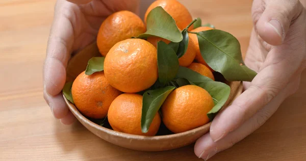 旧正月のマンダリンオレンジ — ストック写真