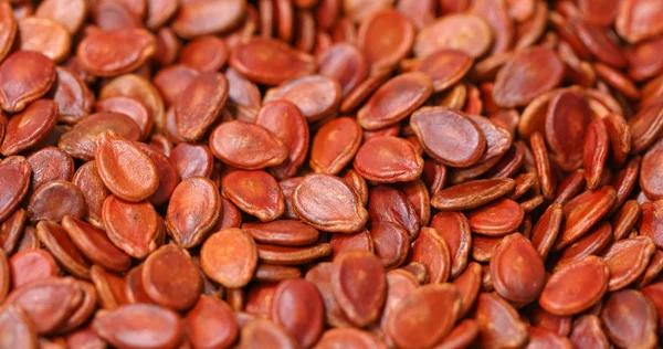 Red Watermelon Seeds Close — Stock Photo, Image