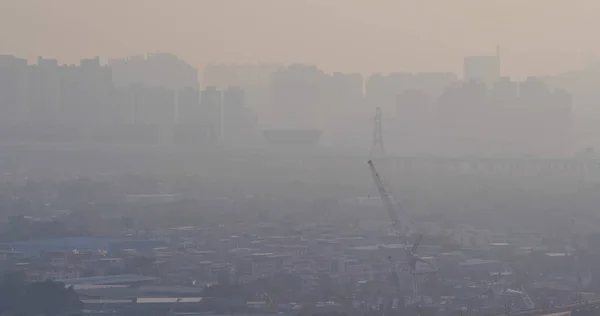 Contaminación Del Aire Hong Kong —  Fotos de Stock