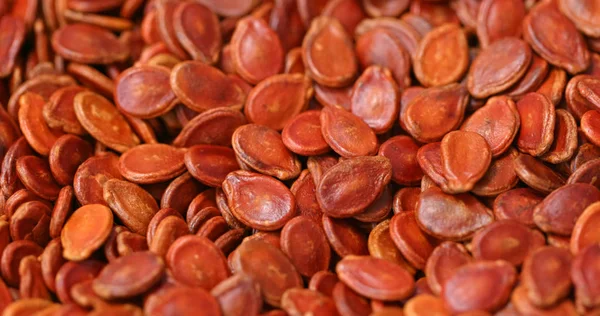 Red Watermelon Seeds Close — Stock Photo, Image