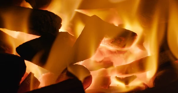 Barbacoa Carbón Ardiente Brillante — Foto de Stock