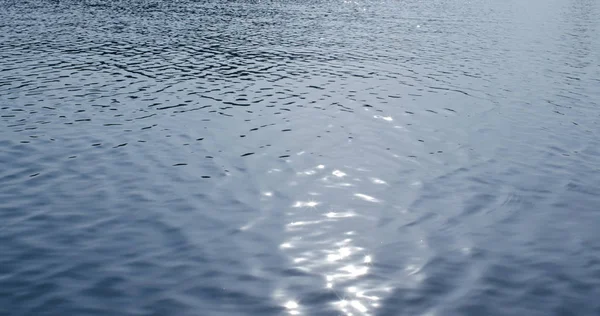 Water ripple with sunlight flare